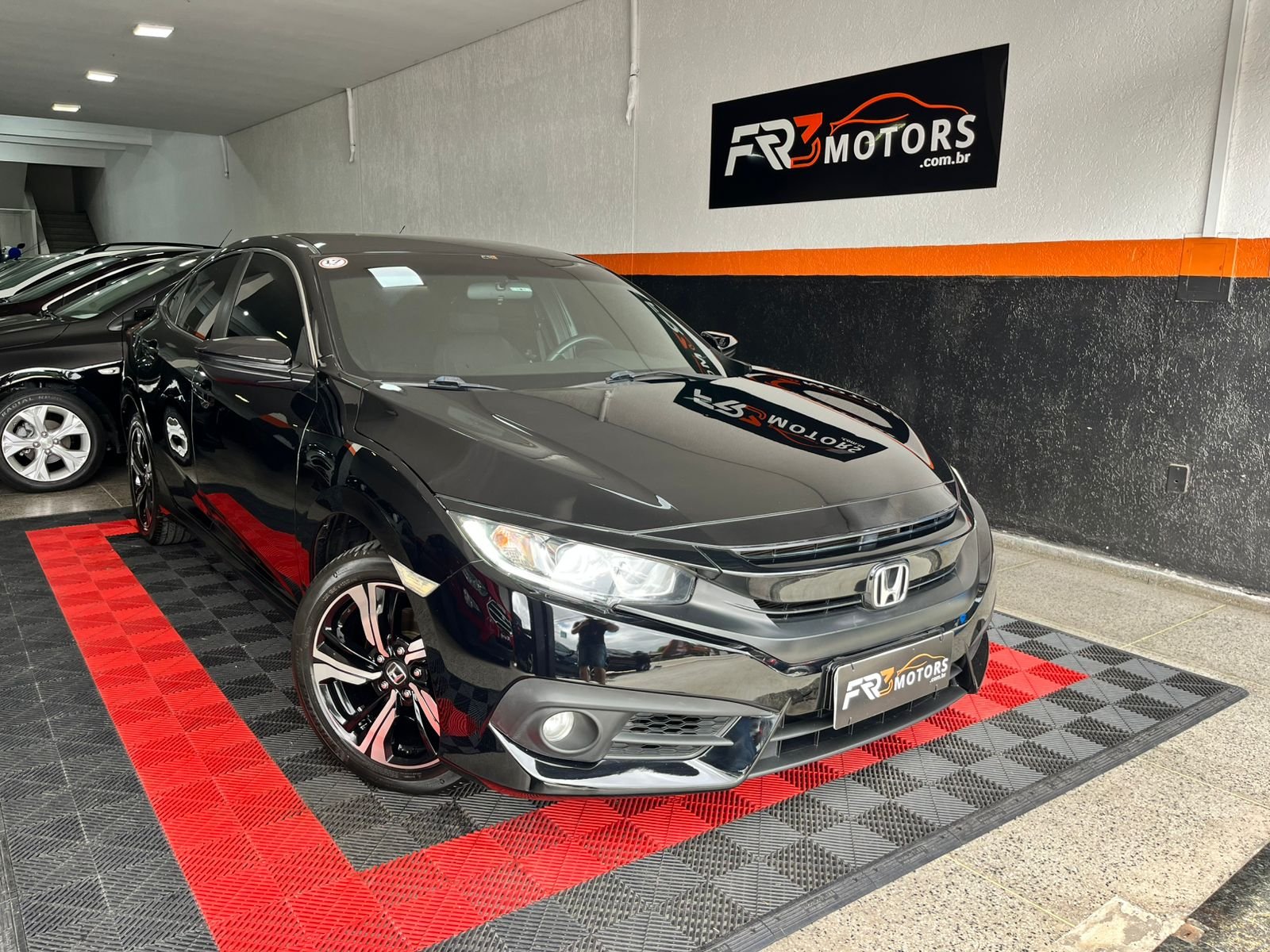 Honda Civic Sedan SPORT 2.0 Flex 16V Aut.4p na cor Preto no Gravataí / RS - 7293