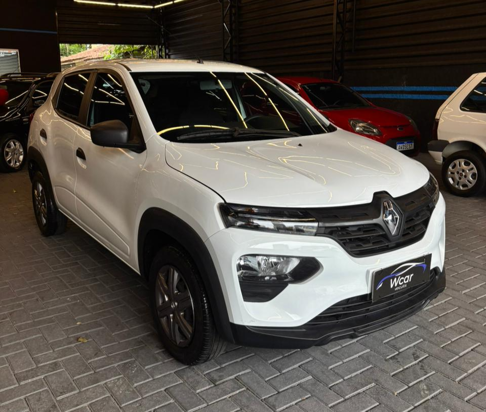 Renault Kwid Zen 1.0 Flex 12V 5p Mec. na cor Branco em Curitiba / PR - 7304