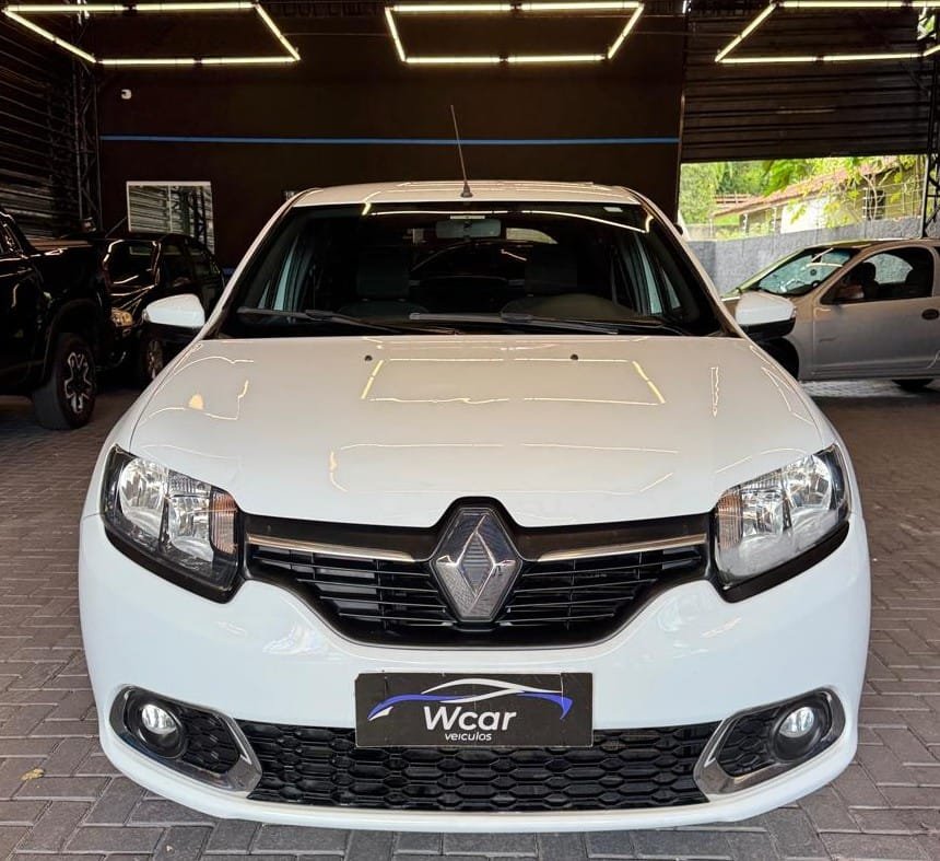 Renault Sandero vibe Flex 1.0 12V 5p na cor Branco em Curitiba / PR - 7313