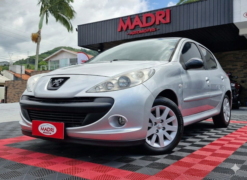 Peugeot 207 XR Sport 1.4 Flex 8V 5p na cor Cinza em Palhoça / SC - 763822