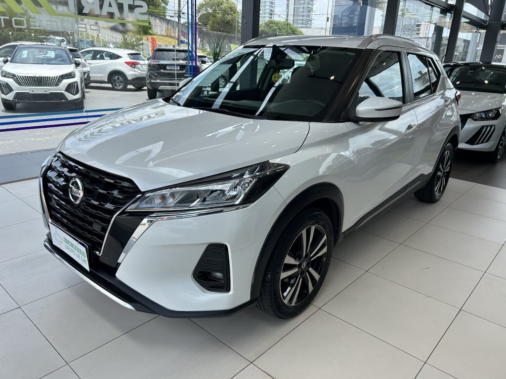 Nissan KICKS Advance 1.6 16V Flex Aut. na cor Branco em Curitiba / PR - 764179