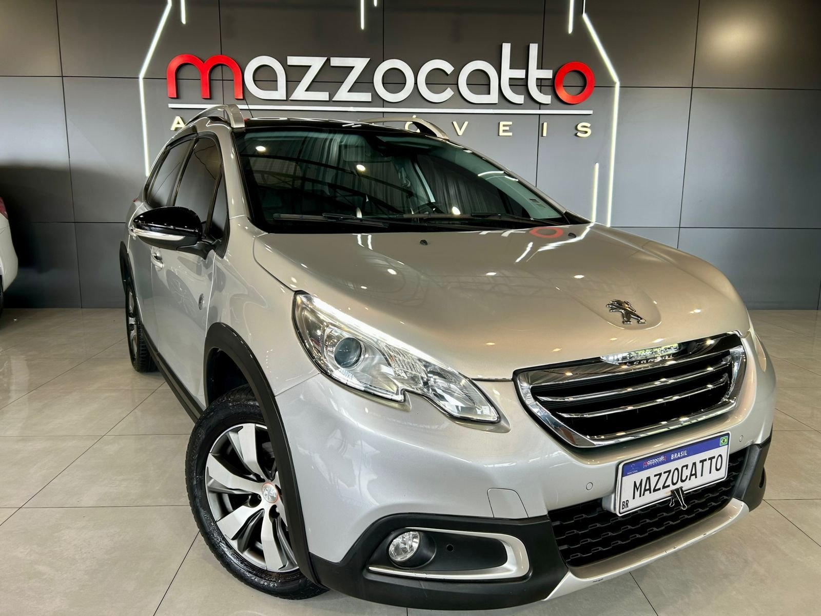 Peugeot 2008 Crossway 1.6 Flex 16V 5p Aut. na cor Cinza em Joinville / SC - 765005