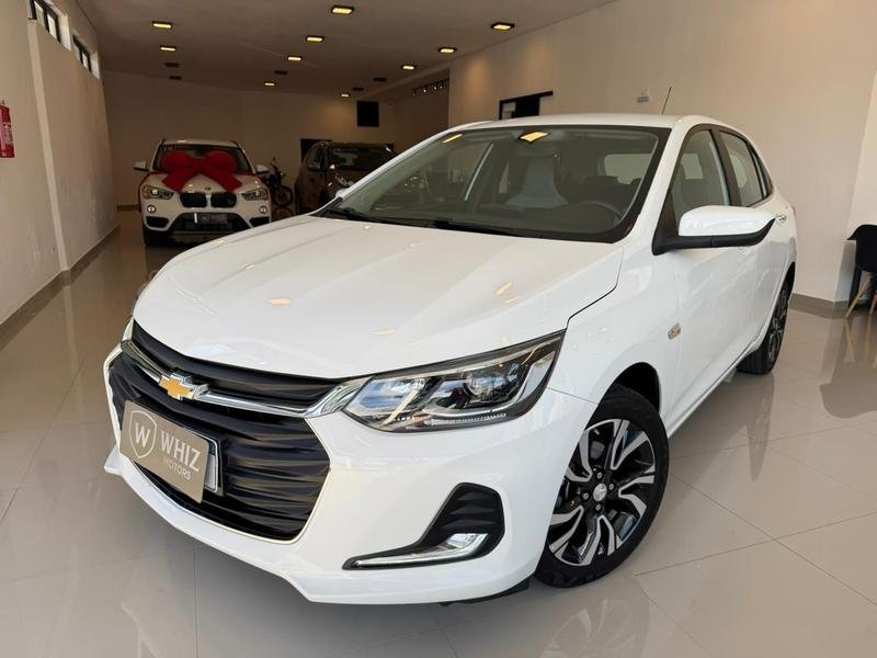 Chevrolet ONIX HATCH PREM. 1.0 12V TB Flex 5p Aut. na cor Branco em Curitiba / PR - 767125
