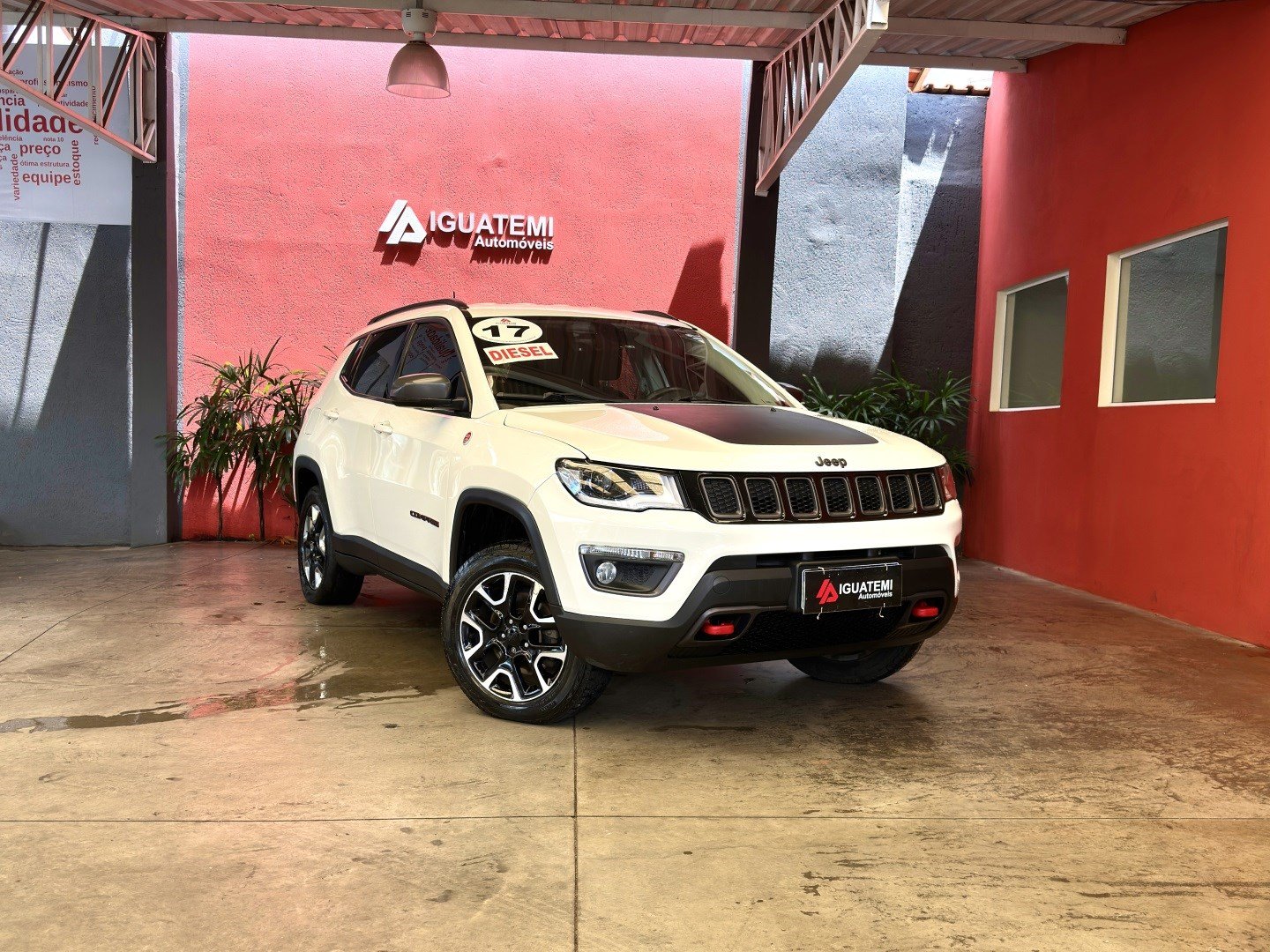 Jeep COMPASS TRAILHAWK 2.0 4x4 Dies. 16V Aut. na cor Branco em Campinas / SP - 770001