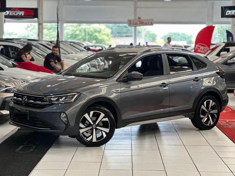 Volkswagen Nivus Highline 1.0 200 TSI Flex Aut. na cor Cinza em Curitiba / PR - 774314