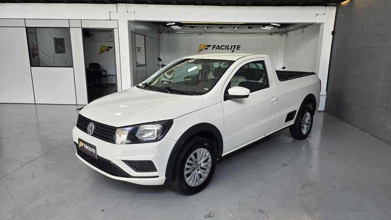 Volkswagen Saveiro Robust 1.6 Total Flex 8V na cor Branco em Curitiba / PR - 774366