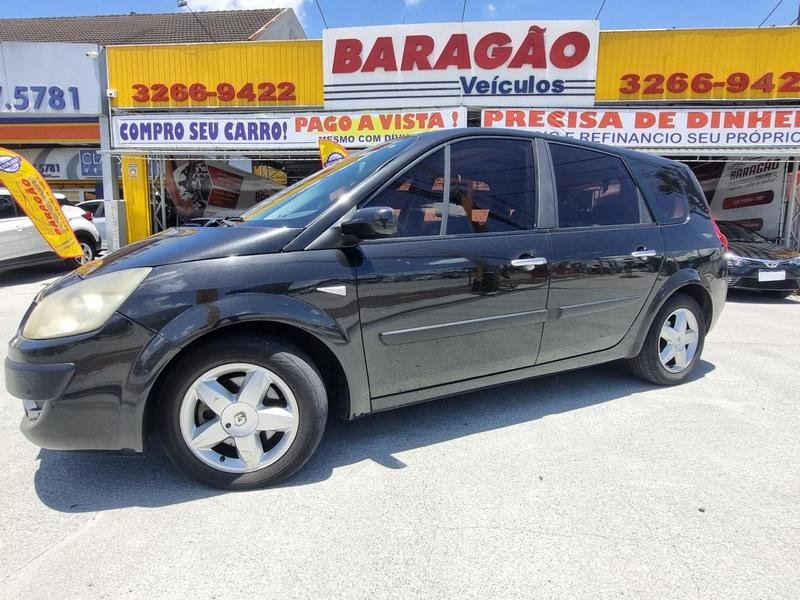 Renault Scénic Grand Dynamique 2.0 16V 5p Aut. na cor Preto em Curitiba / PR - 774525
