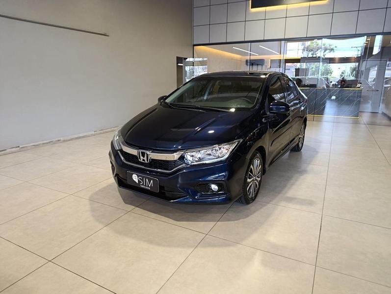 Honda City Sedan LX 1.5 Flex 16V 4p Aut. na cor Azul no Porto Alegre / RS - 774771
