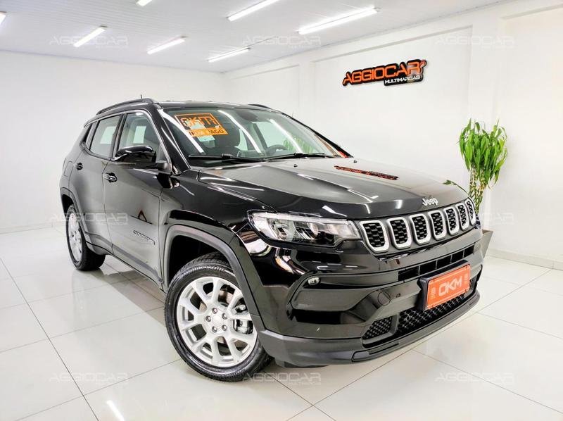 Jeep COMPASS SPORT T270 1.3 TB 4x2 Flex Aut. na cor Preto em Campo Largo / PR - 775451