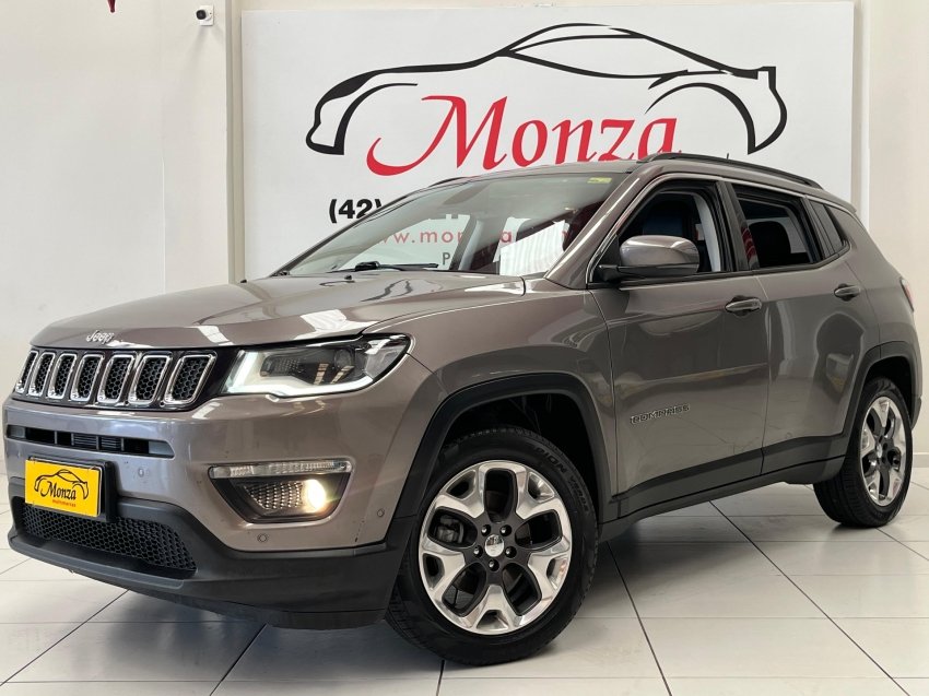 Jeep Compass LONGITUDE 2.0 4x2 Flex 16V Aut. na cor Cinza em Ponta Grossa / PR - 775678