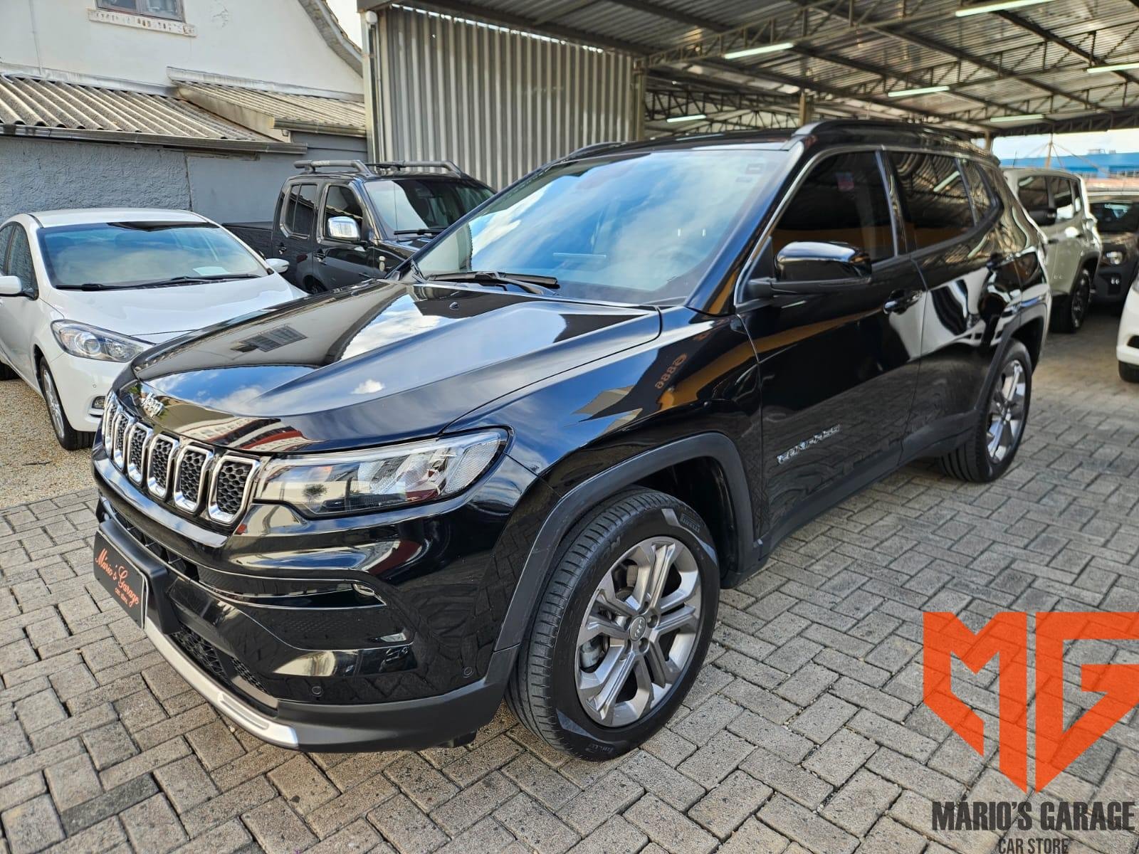 Jeep Compass LONG. T270 1.3 TB 4x2 Flex Aut. na cor Preto em Blumenau / SC - 775798