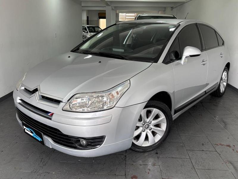 Citroën C4 GLX 1.6 Flex 16V 5p Mec. na cor Prata em Curitiba / PR - 778366
