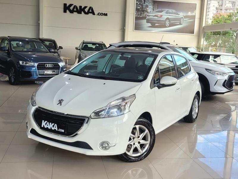 Peugeot 208 Active/Active Pack 1.5 Flex 8V 5p na cor Branco em Florianópolis / SC - 778393