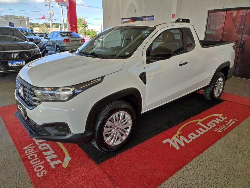 Fiat Strada Endurance 1.4 Flex 8V CS Plus na cor Branco em São José dos Pinhais / PR - 778505