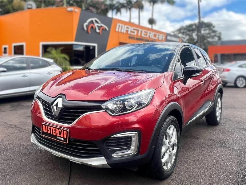 Renault CAPTUR Intense Bose 1.6 16V Flex 5p Aut. na cor Vermelho em São José dos Pinhais / PR - 778653