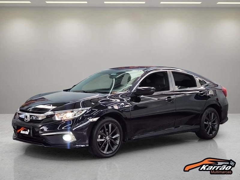 Honda Civic Sedan EX 2.0 Flex 16V Aut.4p na cor Preto em Colombo / PR - 778656