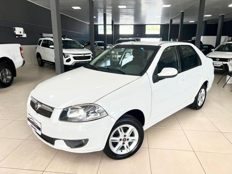 Fiat Siena EL 1.0 mpi Fire Flex 8V 4p na cor Branco em Garopaba / SC - 778676