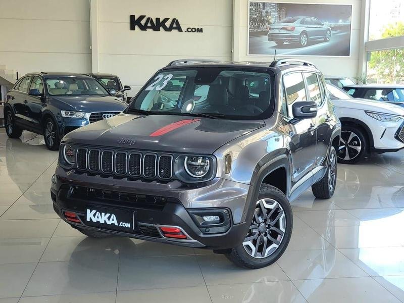 Jeep Renegade Trailhawk T270 1.3 TB Flex Aut. na cor Cinza em Florianópolis / SC - 778892