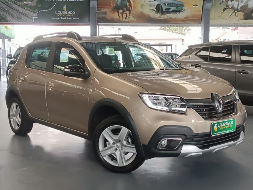 Renault Stepway Zen Flex 1.6 16V Mec. na cor Bege em Ponta Grossa / PR - 778895