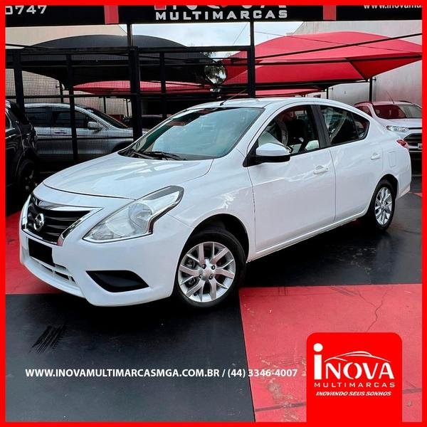 Nissan VERSA SV 1.6 16V FlexStart 4p Aut. na cor Branco em Maringá / PR - 779210