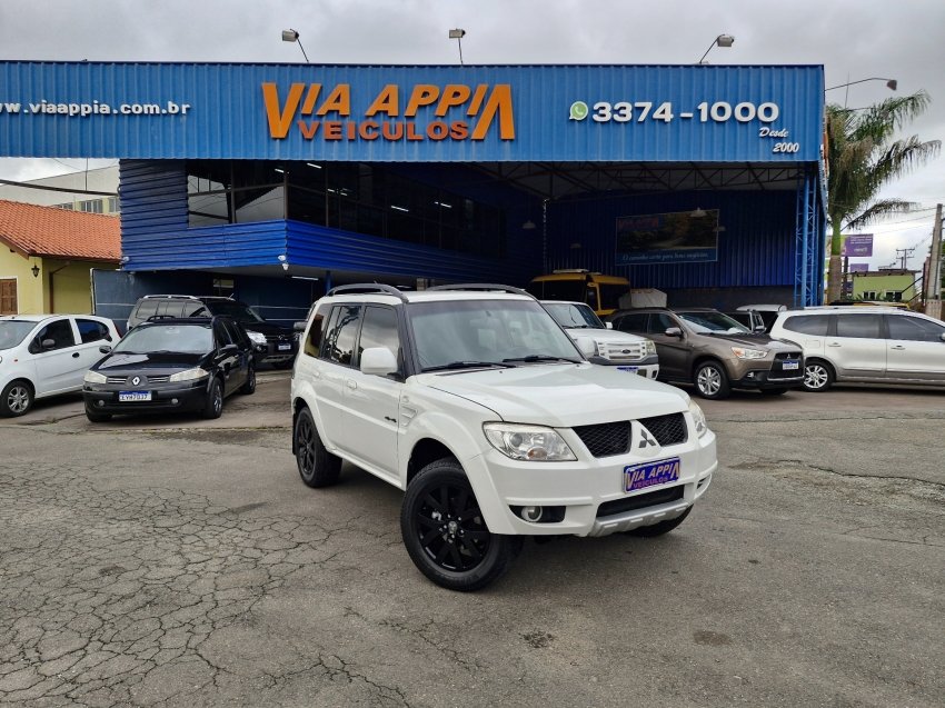 Mitsubishi Pajero TR4 2.0/ 2.0 Flex 16V 4x4 Aut. na cor Branco em Curitiba / PR - 779271
