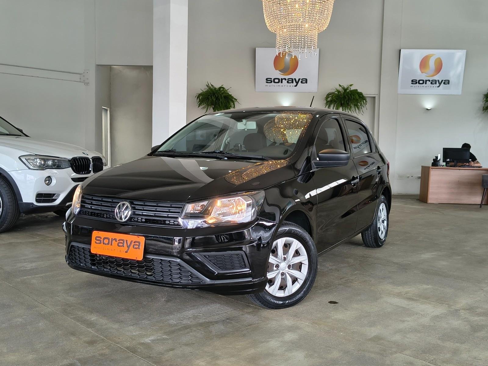 Volkswagen Gol 1000 Mi 2p / 1000i na cor Preto em Florianópolis / SC - 779752