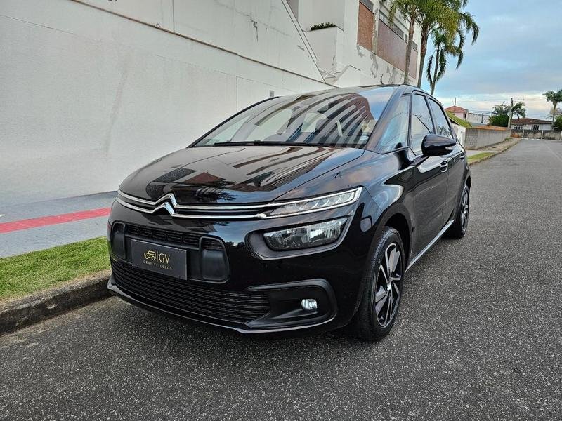 Citroën C4 Picasso Seduction 1.6 Turbo 16V Aut. na cor Preto em Florianópolis / SC - 779940