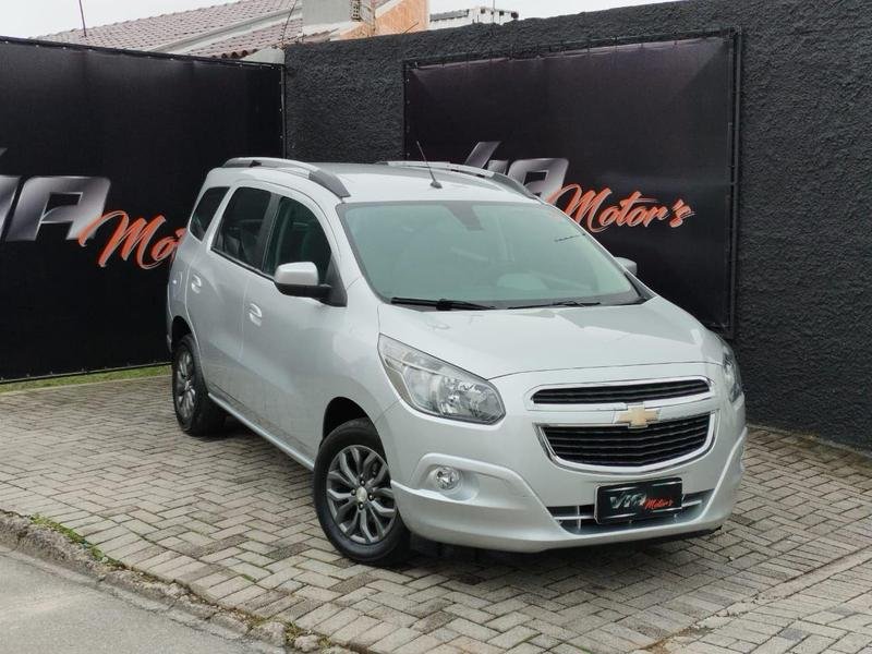 Chevrolet Spin LTZ 1.8 8V Econo.Flex 5p Aut. na cor Prata em São José dos Pinhais / PR - 780088
