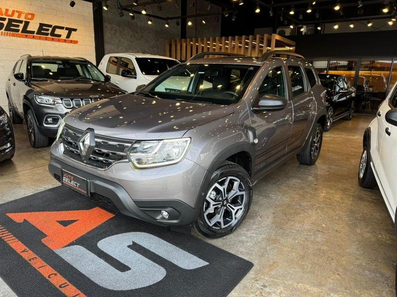 Renault Duster Iconic 1.3 TB 16V Flex Aut. na cor Cinza em Londrina / PR - 780426