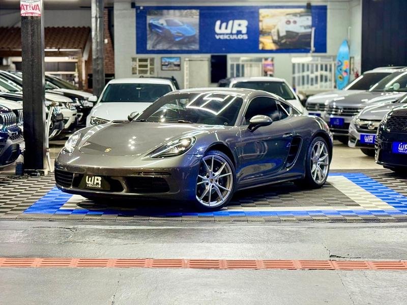 Porsche 718 Cayman T 2.0 300cv na cor Cinza em Londrina / PR - 780522