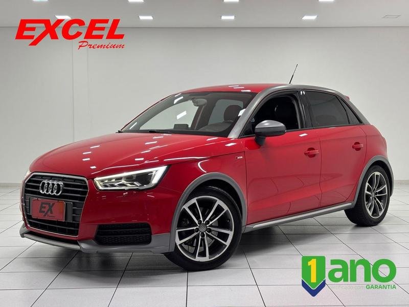 Audi A1 Sportback 1.4 TFSI 5p S-tronic na cor Vermelho em Curitiba / PR - 780716