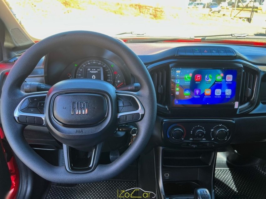 Fiat Strada Freedom 1.3 Flex 8V CS Plus na cor Vermelho em Guarapuava / PR - 780758