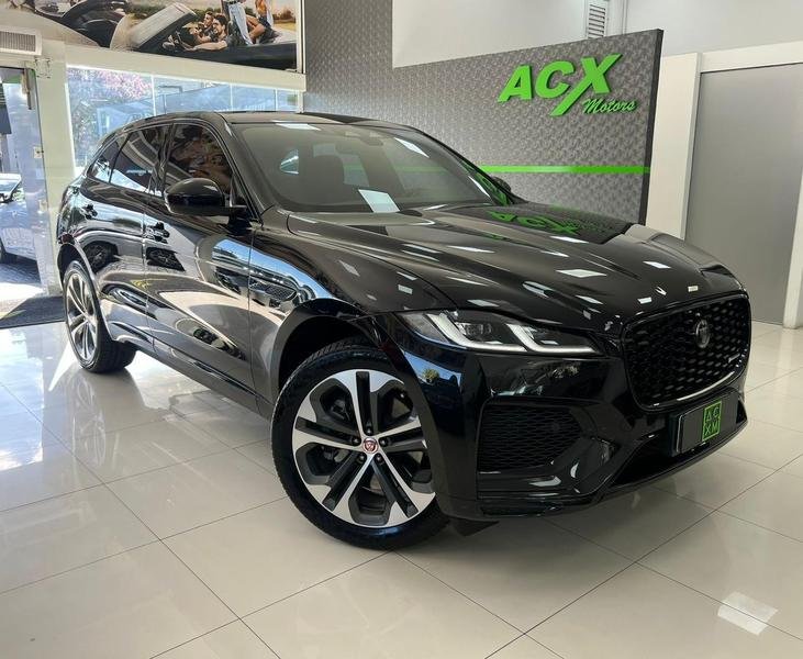Jaguar F-Pace 3.0 R-Dyn.SE AWD 340cv (Híbrido) na cor Preto em Curitiba / PR - 780770