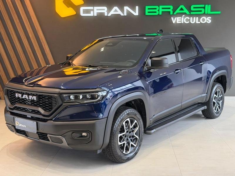 RAM Rampage REBEL 2.0 TB CD 4X4 Diesel Aut. na cor Azul em Curitiba / PR - 780818
