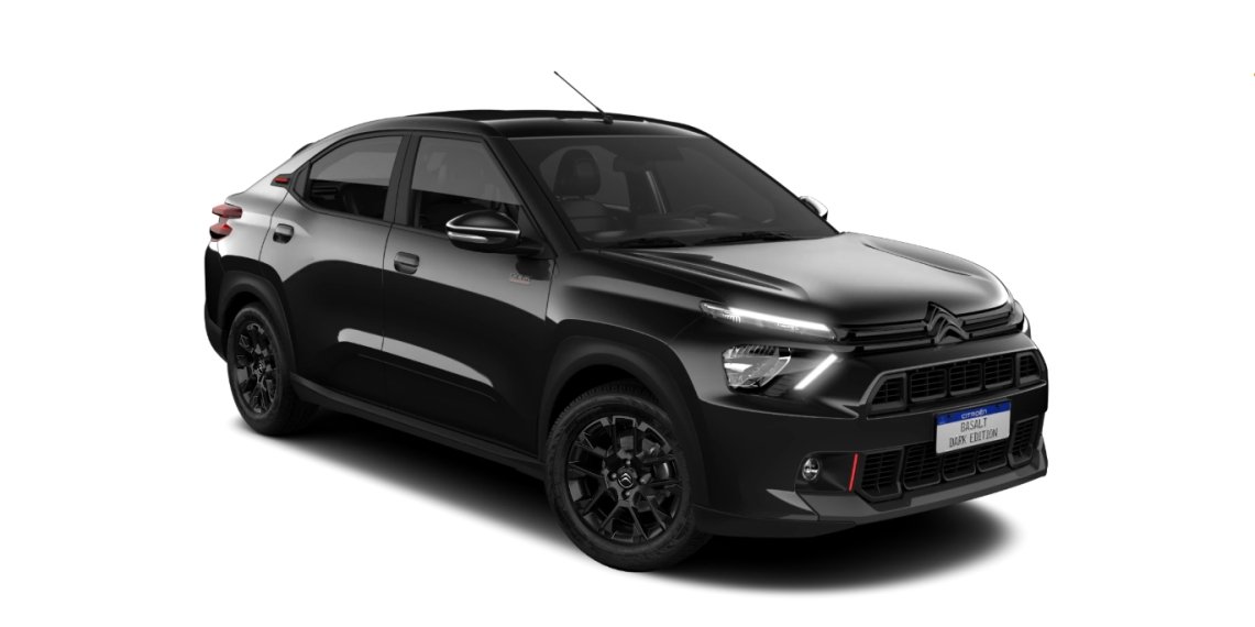 Citroën Basalt First Edit.1.0 Flex TB 200 5p Aut na cor Preto em Blumenau / SC - 780840