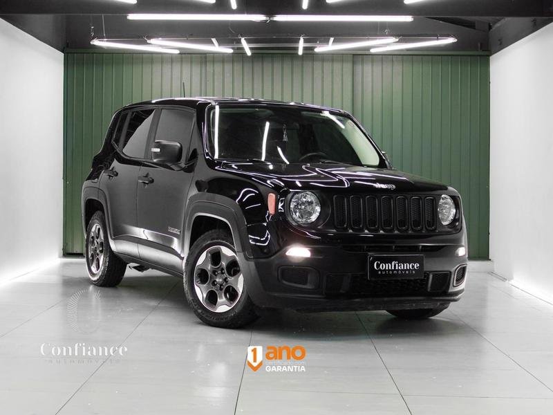 Jeep Renegade 1.8 4x2 Flex 16V Mec. na cor Preto em Curitiba / PR - 780951