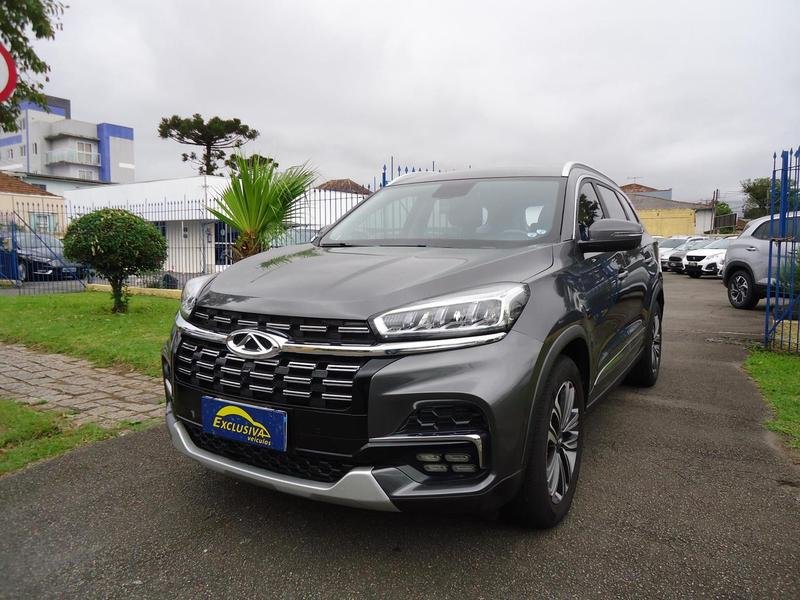 Caoa Chery Tiggo 8 FOUNDER S EDITION 1.6 TGDi Aut. na cor Cinza em Curitiba / PR - 780998