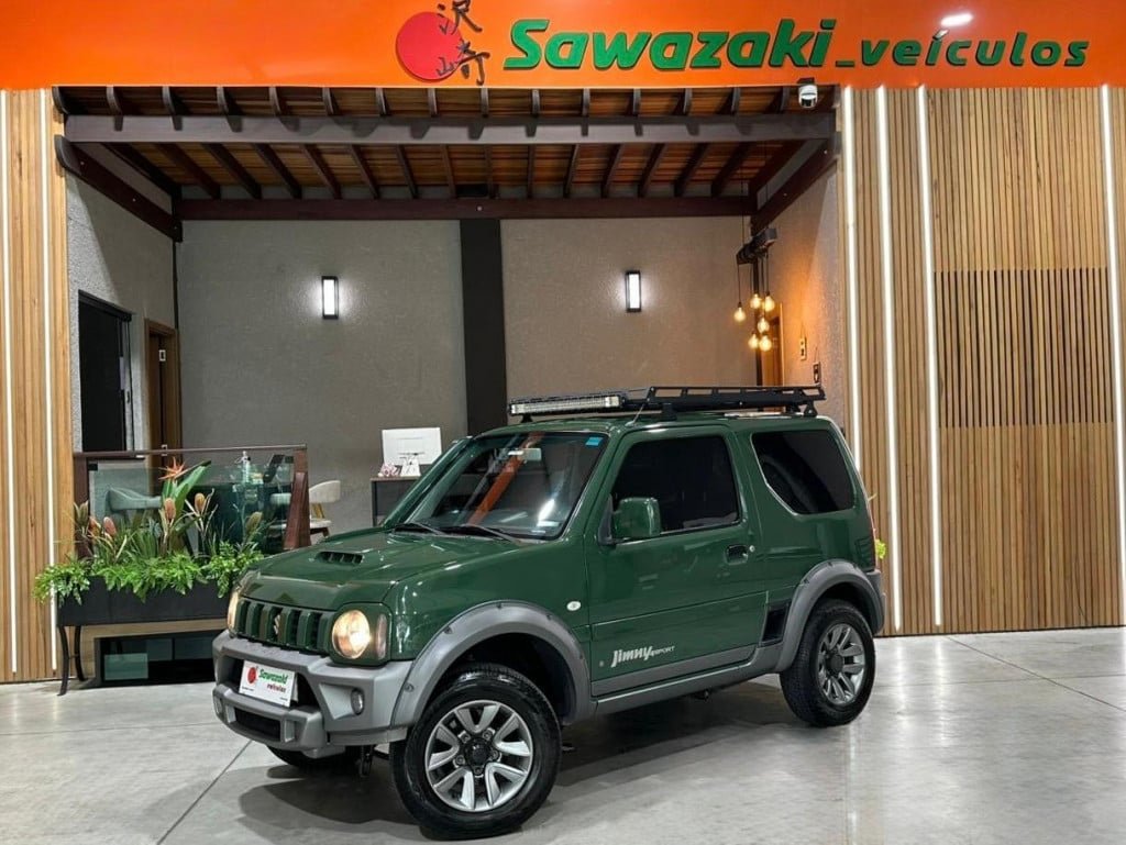 SUZUKI Jimny 4SPORT/ 4WORK 1.3 16V na cor Verde em Curitiba / PR - 781020