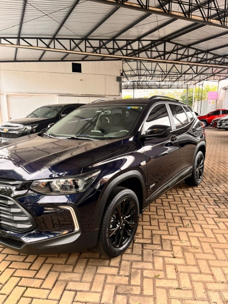 Chevrolet Tracker Midnight 1.0 Turbo 12V Flex Aut. na cor Azul em Apucarana / PR - 781064