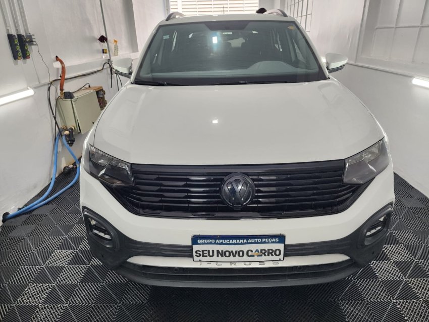 Volkswagen T-Cross 200 TSI 1.0 Flex 12V 5p Aut. na cor Branco em Apucarana / PR - 781072