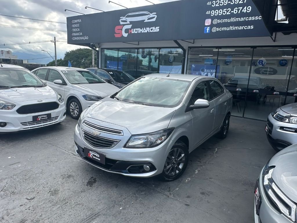 Chevrolet Prisma Sed. ADVANT. 1.0 8V FlexPower 4p na cor Prata em Florianópolis / SC - 781500