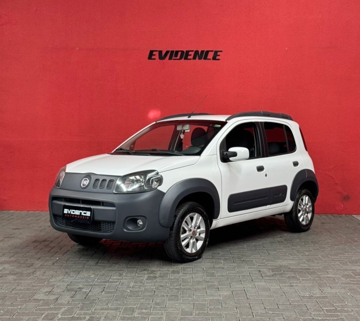 Fiat Uno WAY 1.4 EVO Fire Flex 8V 5p na cor Branco em Ponta Grossa / PR - 782071