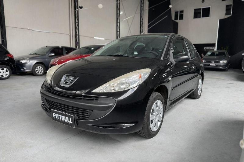 Peugeot 207 XR 1.4 Flex 8V 3p na cor Preto em Curitiba / PR - 782175
