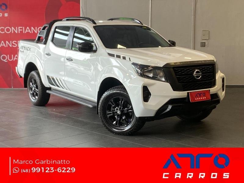 Nissan Frontier XE ATTACK CD 2.8 TDI Diesel na cor Branco em São José / SC - 782323