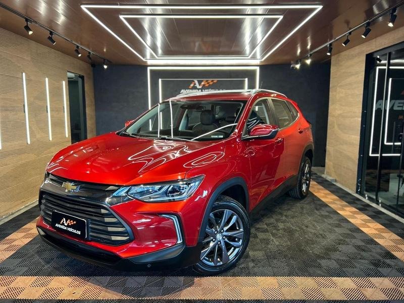 Chevrolet Tracker Premier 1.2 Turbo 12V Flex Aut. na cor Vermelho em Guarapuava / PR - 783412
