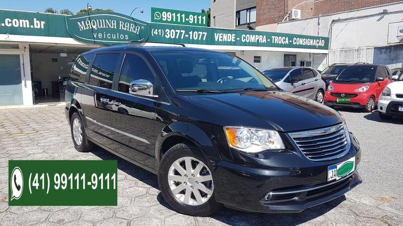Chrysler TOWN & COUNTRY Limited 3.8 /3.6 V6 Aut. na cor Preto em Curitiba / PR - 785071