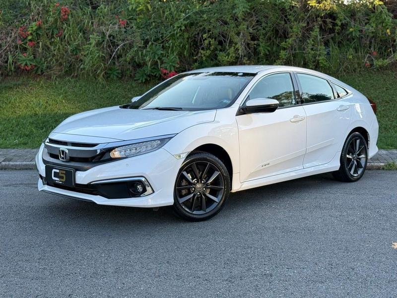 Honda Civic Sedan EXL 2.0 Flex 16V Aut.4p na cor Branco em Curitiba / PR - 785517