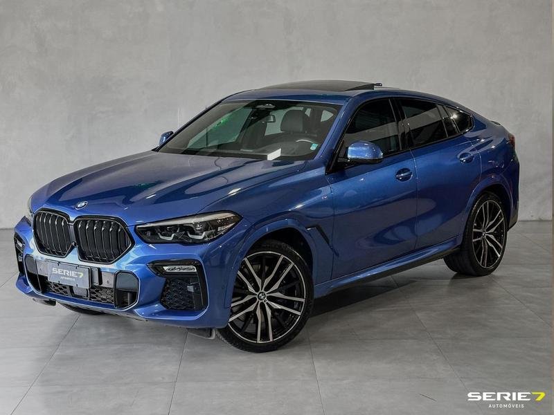 BMW X6 XDRIVE 40i M Sport 3.0 Bi-Turbo na cor Azul em Curitiba / PR - 785644