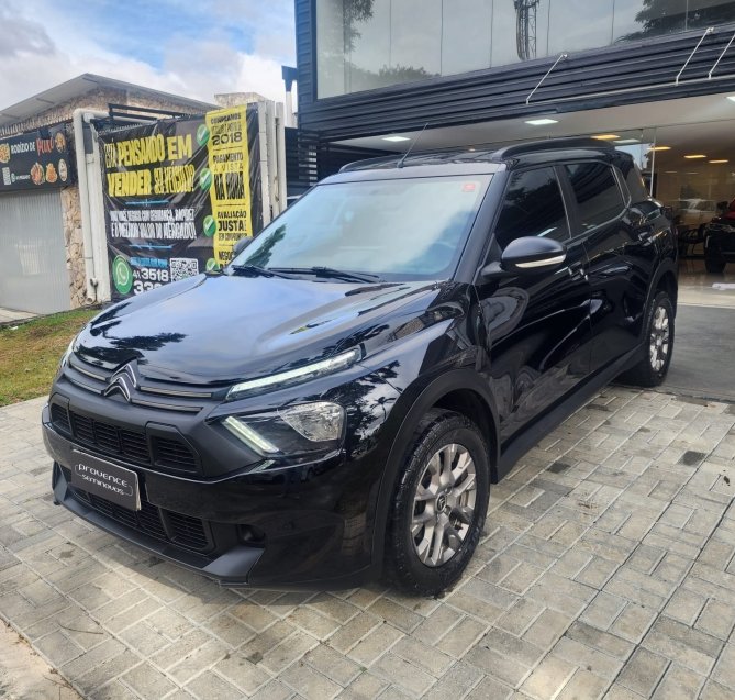 Citroën C3 Aircross Feel 1.0 Flex Turbo 200 Aut. na cor Preto em Curitiba / PR - 785890