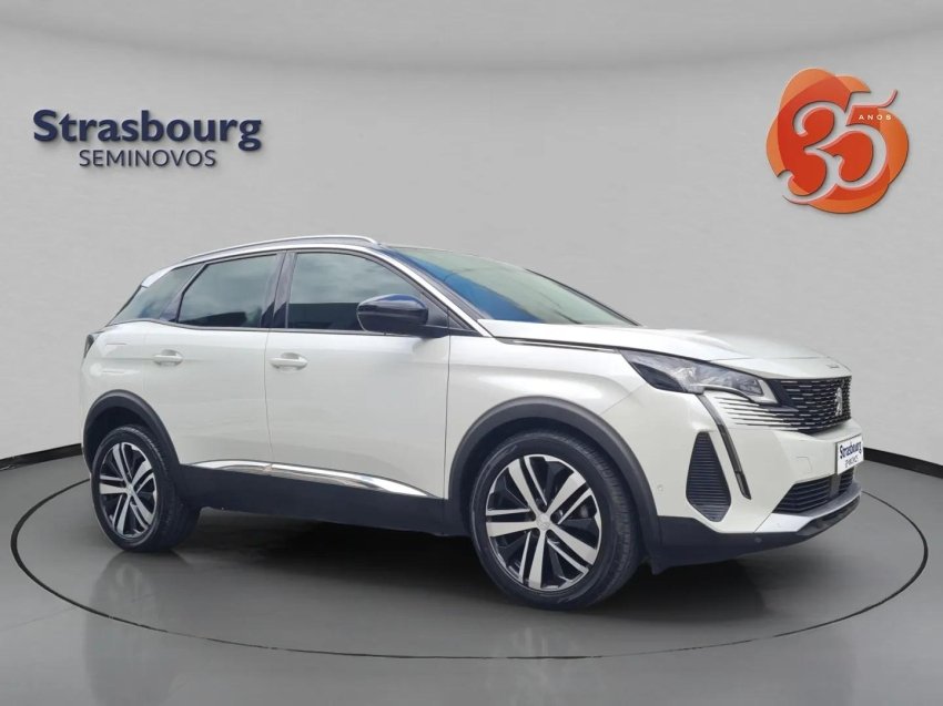 Peugeot 3008 Griffe 1.6 Turbo 16V 5p Aut. na cor Branco em Blumenau / SC - 786099
